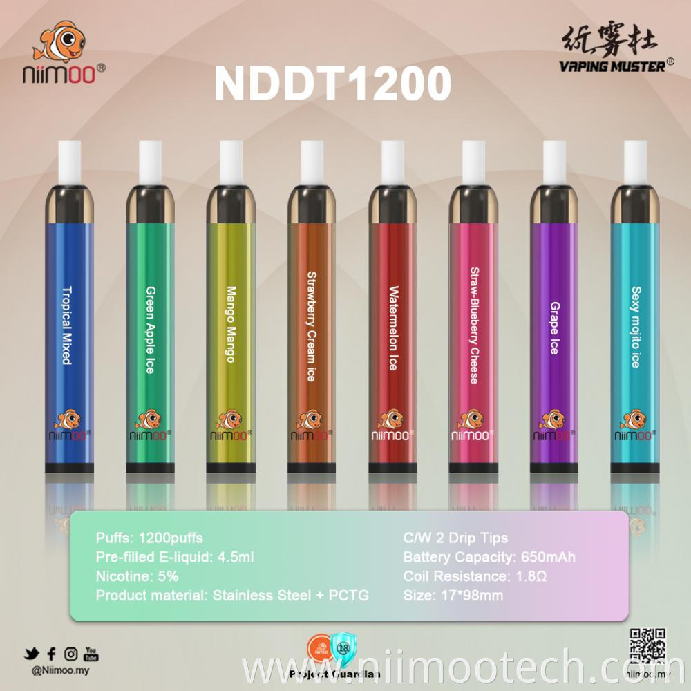 E Cigarette 1200 Puffs